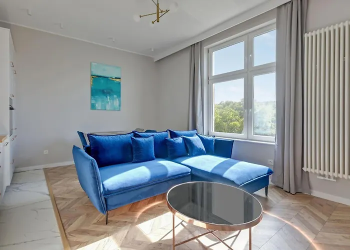 Centrum Przy Plazy By Z Parkingiem I Ogrodem Сопот